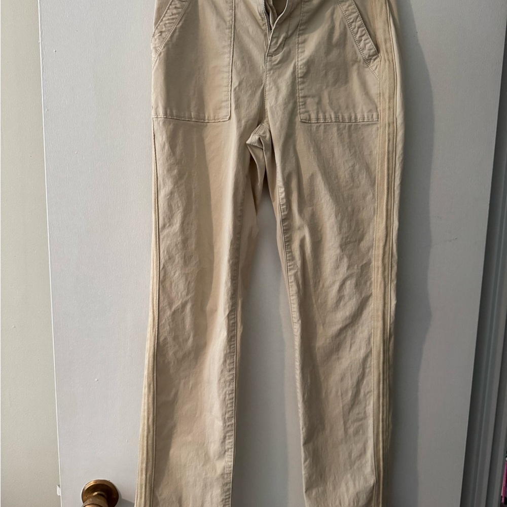 Denver Hayes Light Beige Cotton Chinos